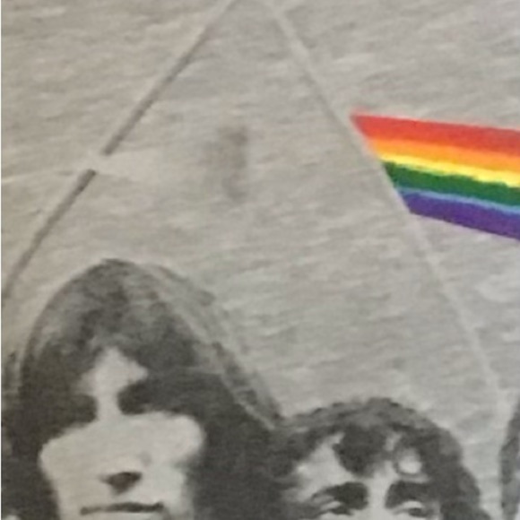 Wetseal Pink Floyd Cropped Belly Top - Picture 4 of 11